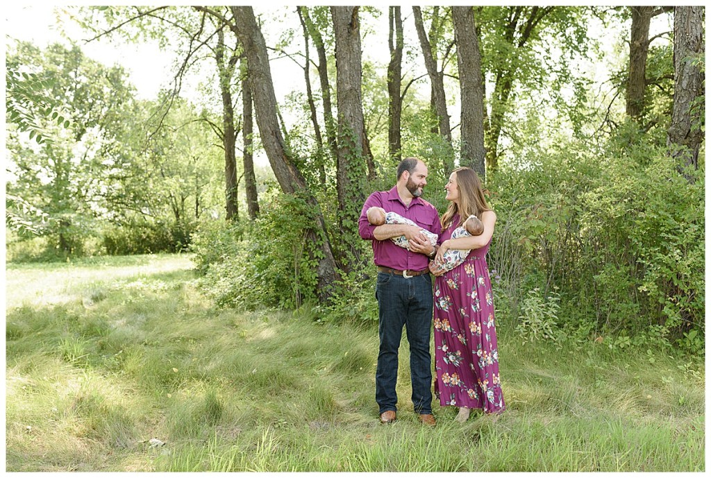 Token Creek Twin Family Photo&nbsp;Session